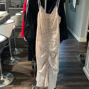 Spaghetti strap floral dress